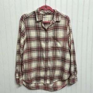 American Eagle Outfitters Ahh-amazingly Soft Boyfriend Fit Flannel